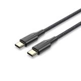 Vention - Cable USB 2.0 Tipo-C 3A TAUBF/ USB Tipo-C Macho - USB Tipo-C Macho/ 1m/ Negro