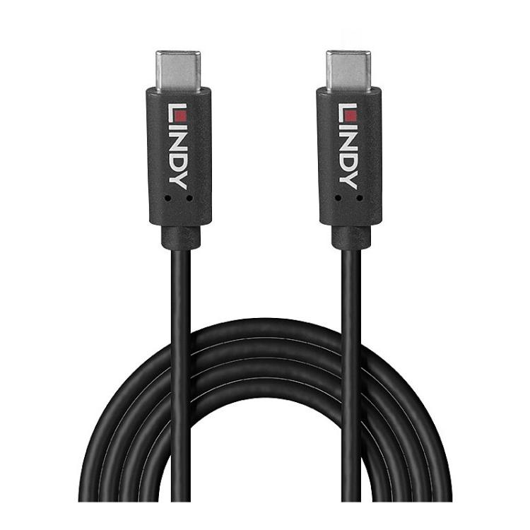 Lindy - 36975 cable USB USB 3.2 Gen 2x2 1,5 m USB C Negro