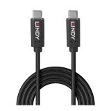 Lindy - 36975 cable USB USB 3.2 Gen 2x2 1,5 m USB C Negro