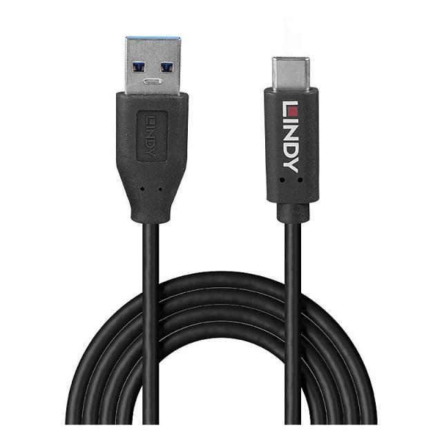 Lindy - 36971 cable USB USB 3.2 Gen 2 (3.1 Gen 2) 1 m USB A USB C Negro
