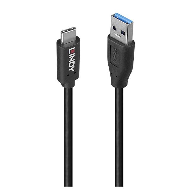 Lindy - 36972 cable USB USB 3.2 Gen 2 (3.1 Gen 2) 1,5 m USB A USB C Negro