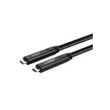 Lindy - 43333 cable USB USB 3.2 Gen 1 (3.1 Gen 1) 10 m USB C Negro