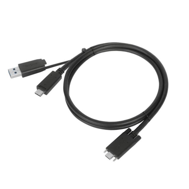 Targus - ACC1133GLX cable USB USB 3.2 Gen 1 (3.1 Gen 1) 1 m USB C Negro