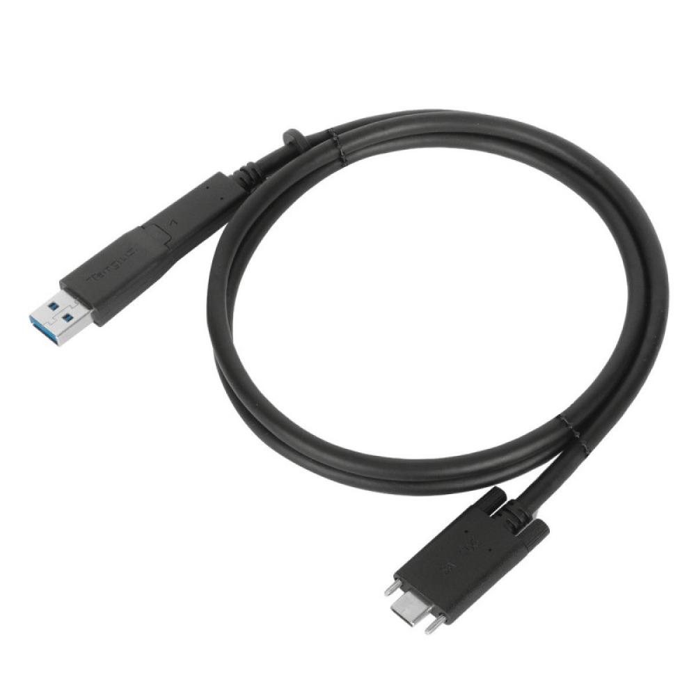 Targus - ACC1133GLX cable USB USB 3.2 Gen 1 (3.1 Gen 1) 1 m USB C Negro