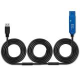 Lindy - 43361 cable USB USB 3.2 Gen 1 (3.1 Gen 1) 20 m USB A Negro