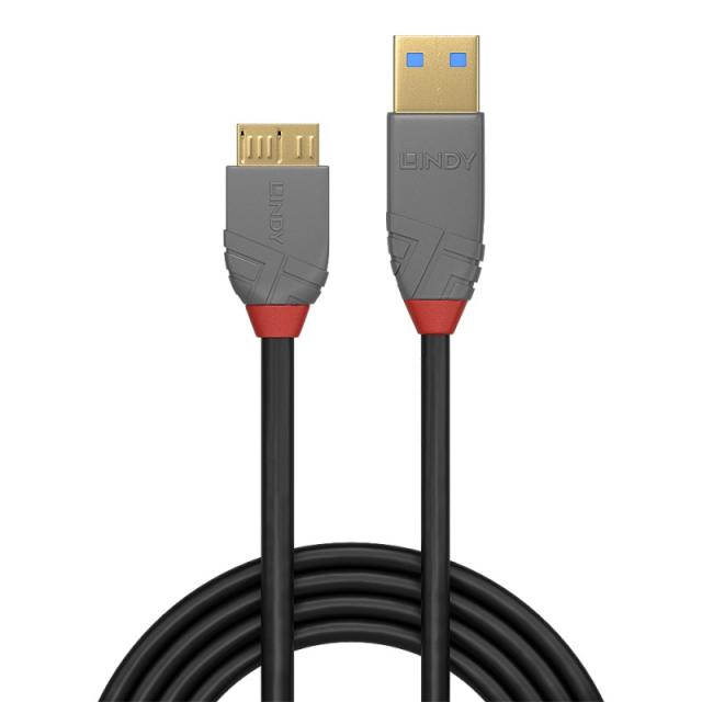 Lindy - 36767 cable USB USB 3.2 Gen 1 (3.1 Gen 1) 2 m USB A Micro-USB B Negro