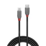 Lindy - 36893 cable USB USB 2.0 3 m USB C Micro-USB B Negro