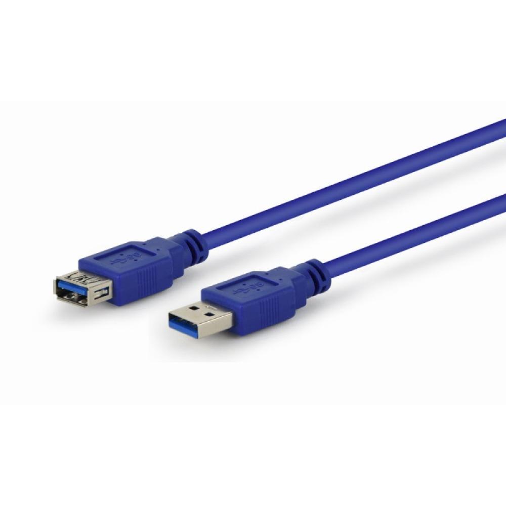 Gembird - 3m USB 3.0 A M/FM cable USB USB 3.2 Gen 1 (3.1 Gen 1) USB A Azul