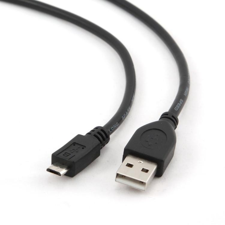 Gembird - CCP-MUSB2-AMBM-1M cable USB USB 2.0 Micro-USB B USB A Negro