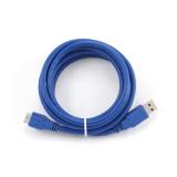 Gembird - CCP-mUSB3-AMBM-0.5M cable USB USB 3.2 Gen 1 (3.1 Gen 1) 0,5 m USB A Micro-USB B Azul