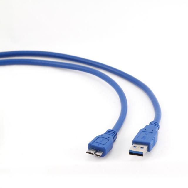 Gembird - CCP-mUSB3-AMBM-0.5M cable USB USB 3.2 Gen 1 (3.1 Gen 1) 0,5 m USB A Micro-USB B Azul