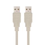 Nanocable - Cable USB 2.0, Tipo A/M-A/M, 3.0 m