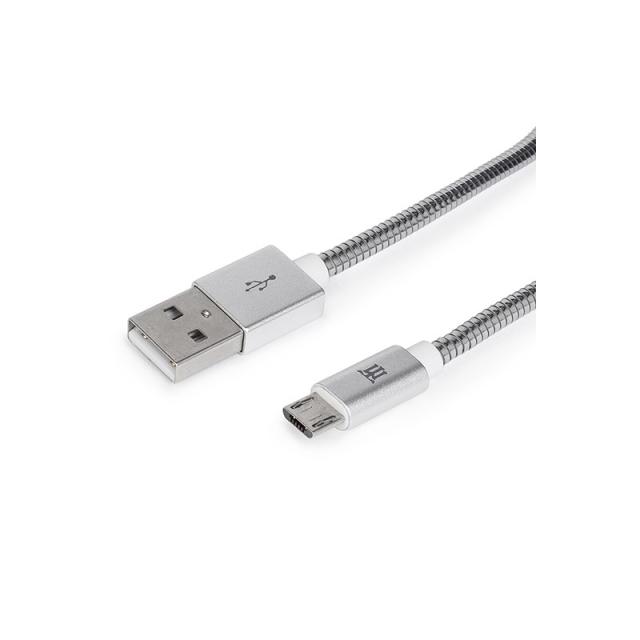 Maillon Technologique - Premium MTPMUMS241 cable USB 1 m USB 2.0 USB A Micro-USB B Plata