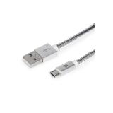 Maillon Technologique - Premium MTPMUMS241 cable USB 1 m USB 2.0 USB A Micro-USB B Plata