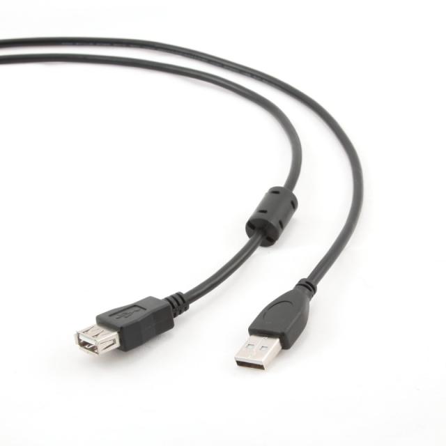 Gembird - 1.8m USB 2.0 A M/FM cable USB 1,8 m USB A Negro