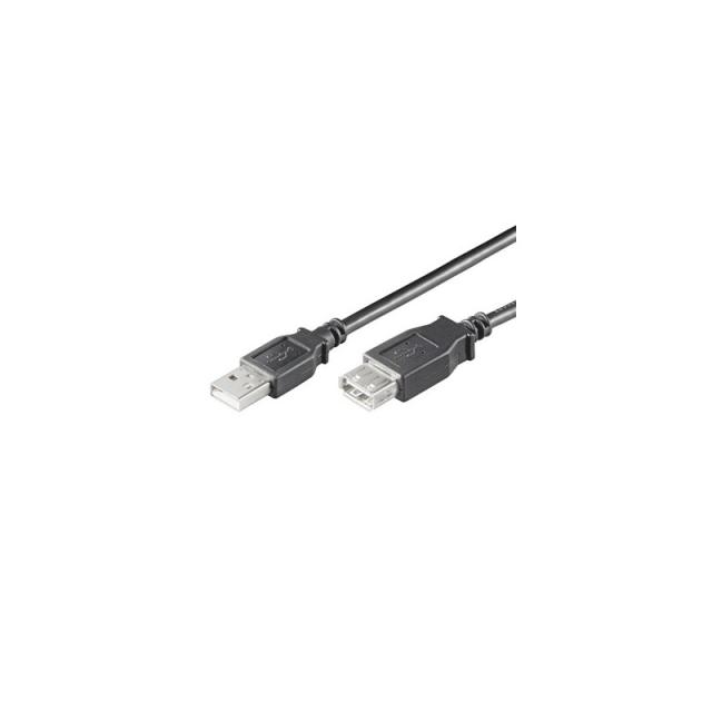 Ewent - EC1012 cable USB 1,8 m USB 2.0 USB A Negro