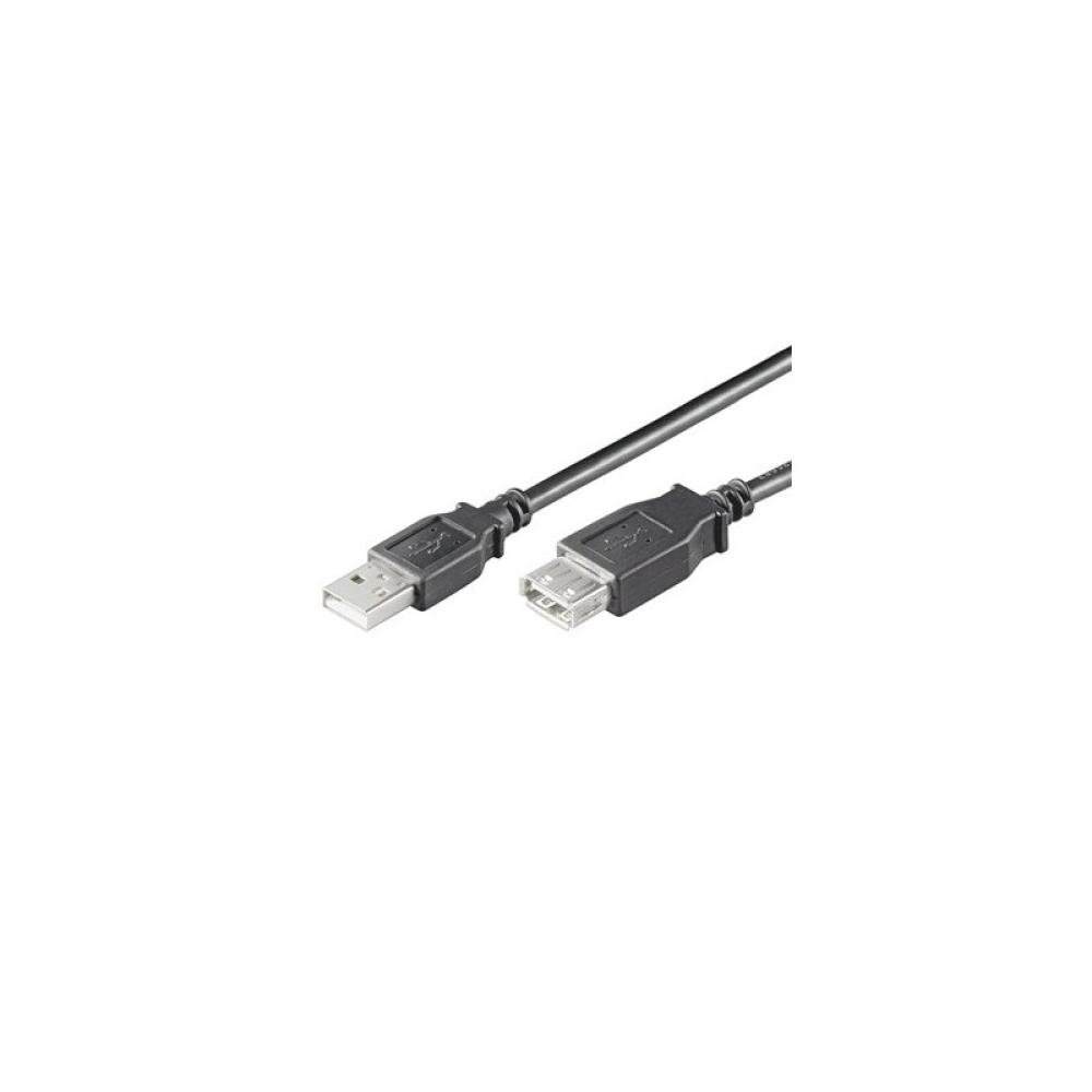 Ewent - EC1012 cable USB 1,8 m USB 2.0 USB A Negro