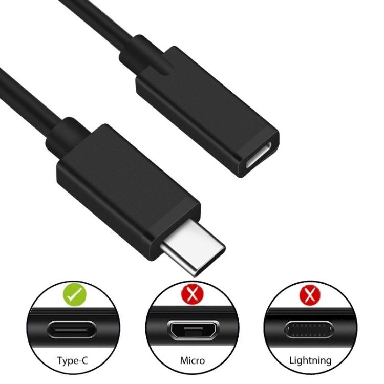 Ewent - EC1037 cable USB USB 2.0 1,8 m USB C Negro
