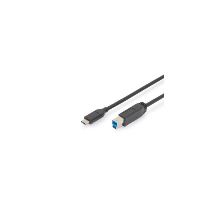 Digitus - Cable de conexión USB-C, USB-C - USB-B