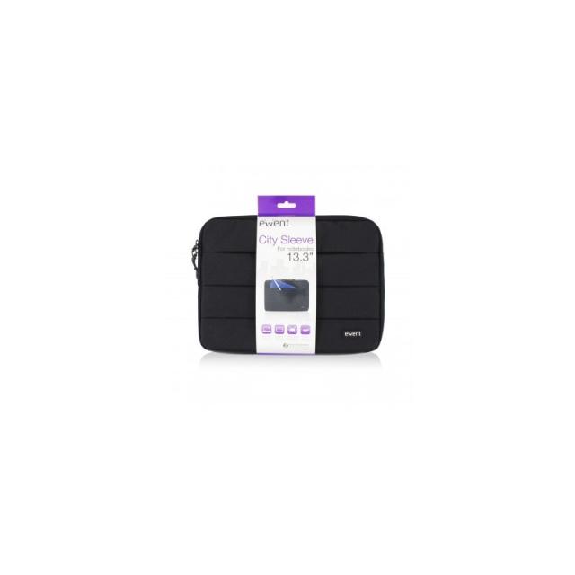 Ewent - EW2520 maletines para portátil 33,8 cm (13.3") Funda Negro