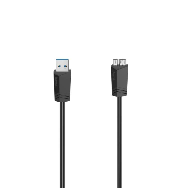 Hama - 00200627 cable USB 1,5 m Micro-USB A USB A Negro