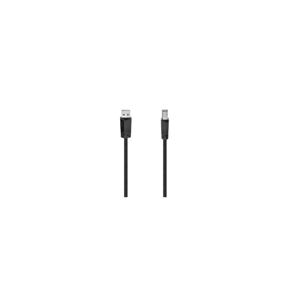 Hama - 00200603 cable USB USB 2.0 3 m USB A USB B Negro