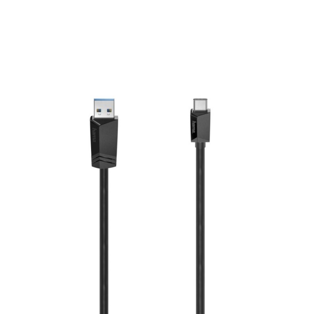 Hama - 00200657 cable USB USB 3.2 Gen 2 (3.1 Gen 2) 1 m USB A USB C Negro