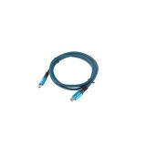 Lanberg - CA-CMCM-45CU-0012-BK cable USB 0,12 m USB4 Gen 2x2 USB C Negro, Azul