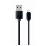 Cablexpert - CC-USB2-AMCM-1M cable USB USB 2.0 USB A USB C Negro