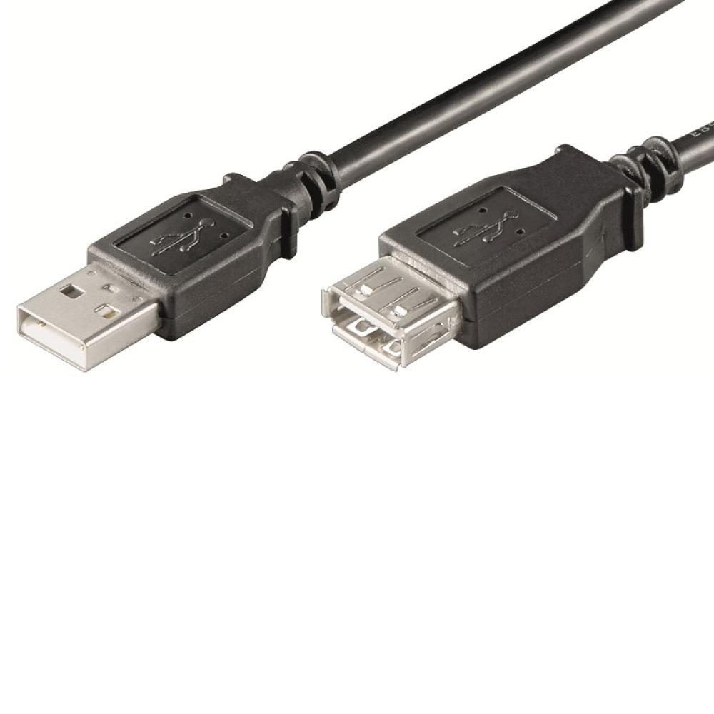 Ewent - EC1011 cable USB 1 m USB A Negro