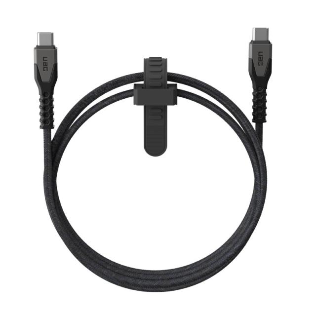 Urban Armor Gear - Kevlar cable USB USB 2.0 1,5 m USB C Negro, Gris