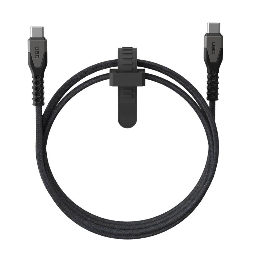 Urban Armor Gear - Kevlar cable USB USB 2.0 1,5 m USB C Negro, Gris