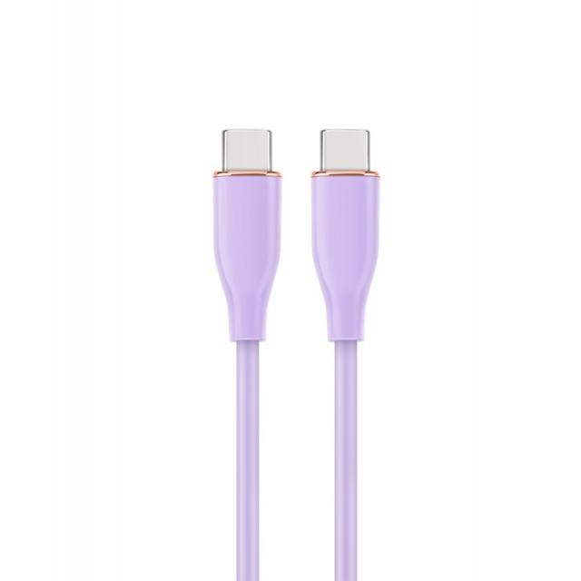Gembird - CC-USB2S-CMCM-1.5M-P cable USB USB 2.0 1,5 m USB C Púrpura