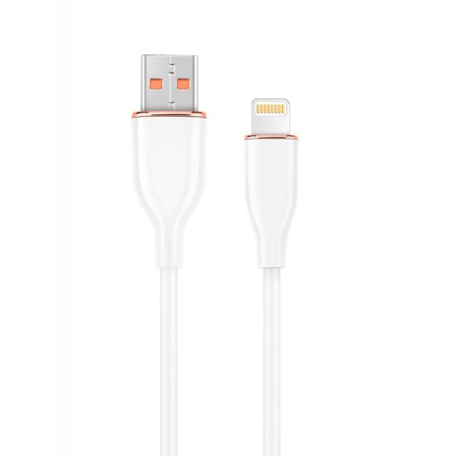 Gembird - CC-USB2S-AM8PM-1.5M-W cable USB USB 2.0 1,5 m USB A Blanco