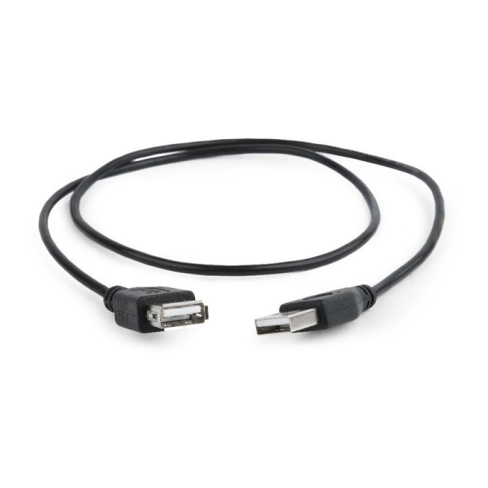 Gembird - CC-USB2-AMAF-75CM/300-BK cable USB USB 2.0 0,75 m USB A Negro
