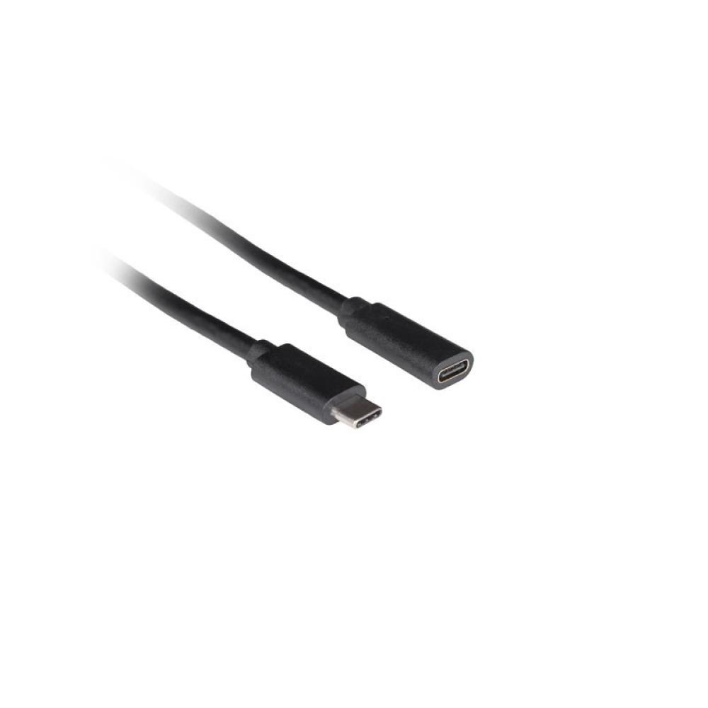 Lanberg - CA-USBE-20CC-0015-BK cable USB USB 3.2 Gen 1 (3.1 Gen 1) 1,5 m USB C Negro