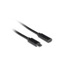 Lanberg - CA-USBE-20CC-0015-BK cable USB USB 3.2 Gen 1 (3.1 Gen 1) 1,5 m USB C Negro