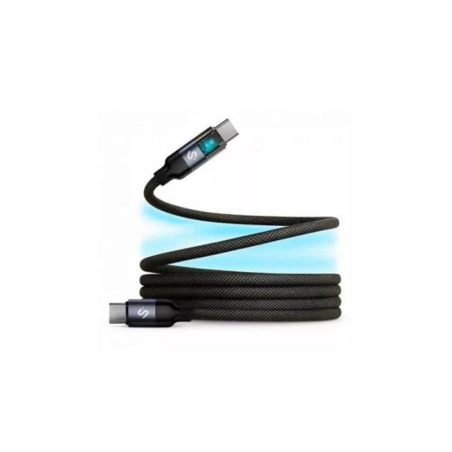 SUBBLIM - CABLE PLUS 100W C-C 2m WHITE - SUBCAB-C10090