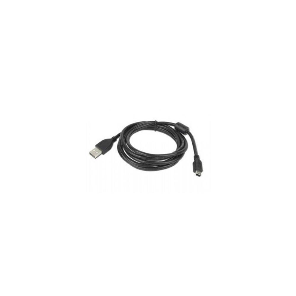 Gembird - 1.8m USB 2.0 A/mini-USB cable USB 1,8 m USB A Mini-USB B Negro