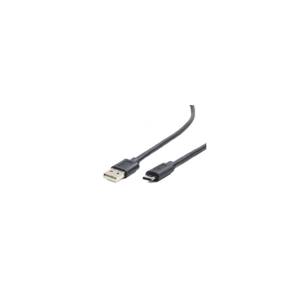 Gembird - USB-A/USB-C, 1m cable USB USB 2.0 USB A USB C Negro