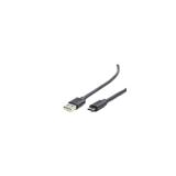 Gembird - USB-A/USB-C, 1m cable USB USB 2.0 USB A USB C Negro