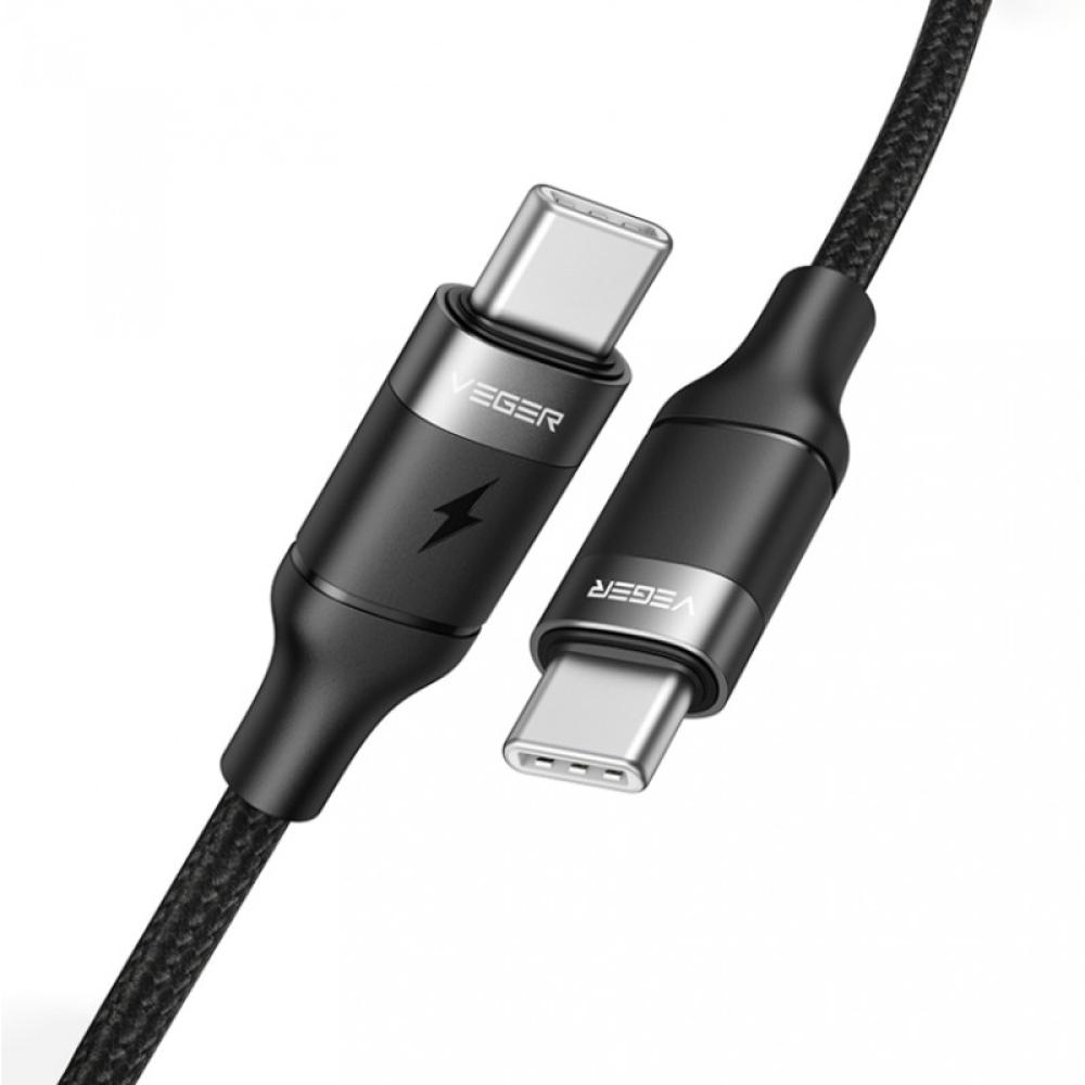 VEGER - VG-CC02 cable USB USB 2.0 1,5 m USB C Negro