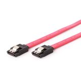 Gembird - CC-SATAM-DATA cable de SATA 0,5 m Negro, Rojo