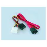 Gembird - CC-SATA-DATA-XL cable de SATA 1 m Rojo