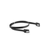 Lanberg - CA-SASA-14CU-0050-BK cable de SATA 0,5 m SATA 7-pin Negro