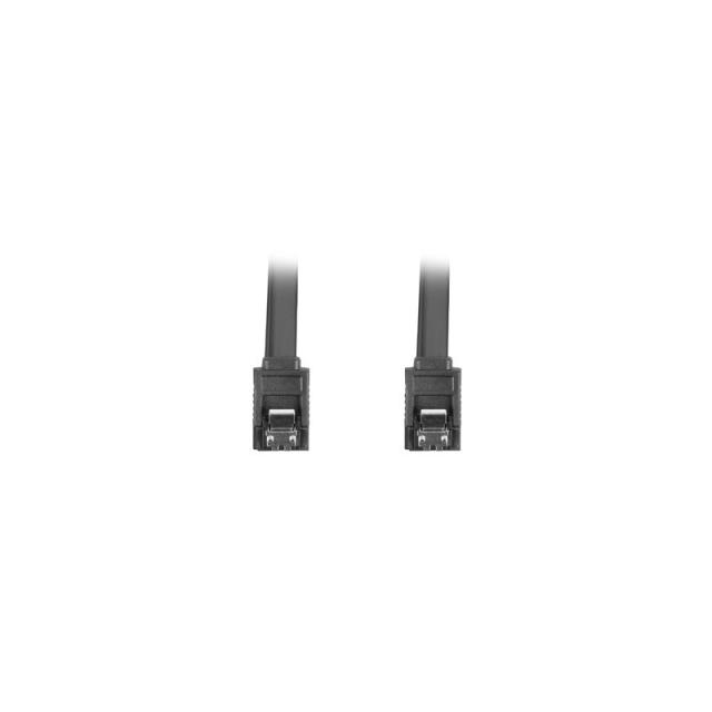 Lanberg - CA-SASA-14CU-0050-BK cable de SATA 0,5 m SATA 7-pin Negro