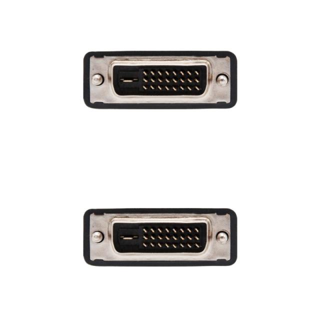 Nanocable - 5m DVI/DVI cable DVI Negro