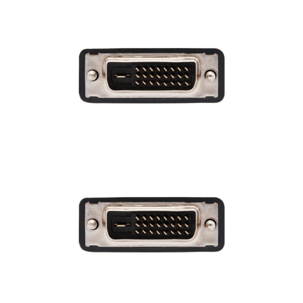 Nanocable - 5m DVI/DVI cable DVI Negro