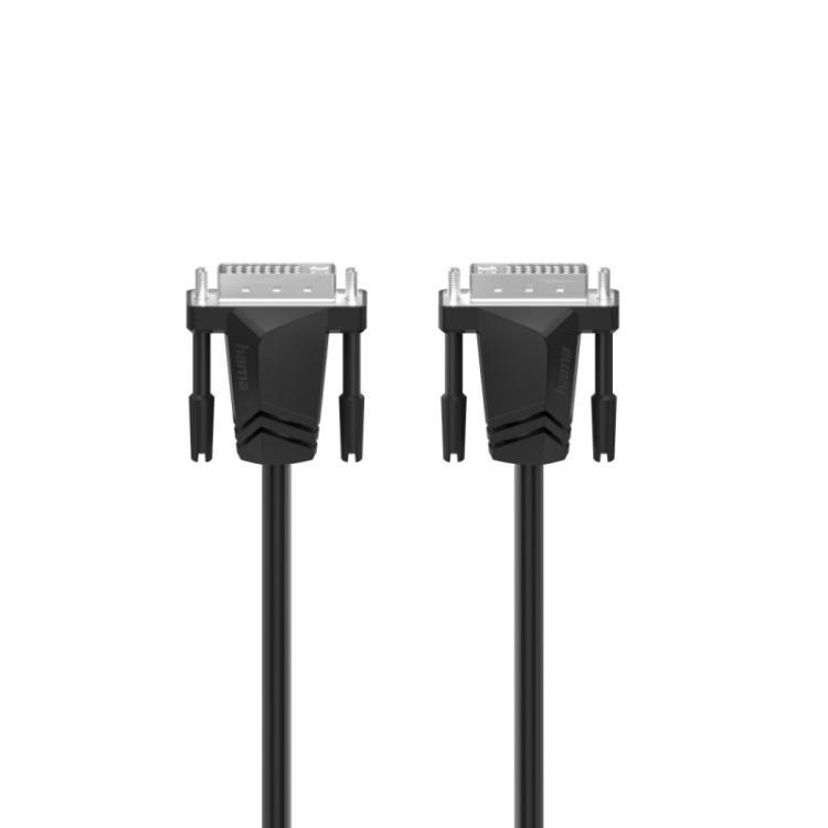 Hama - 00200706 cable DVI 1,5 m DVI-I Negro