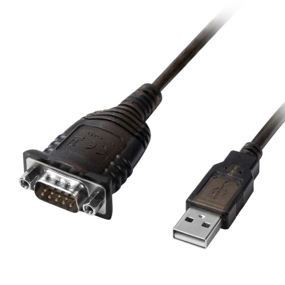 Lindy - 43413 cable de serie Gris 1,5 m USB tipo A RS-232